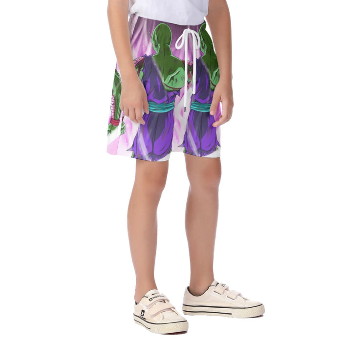 Dragon Ball Super Piccolo Ultra Instinct Cool Casual Kid's Beach Shorts