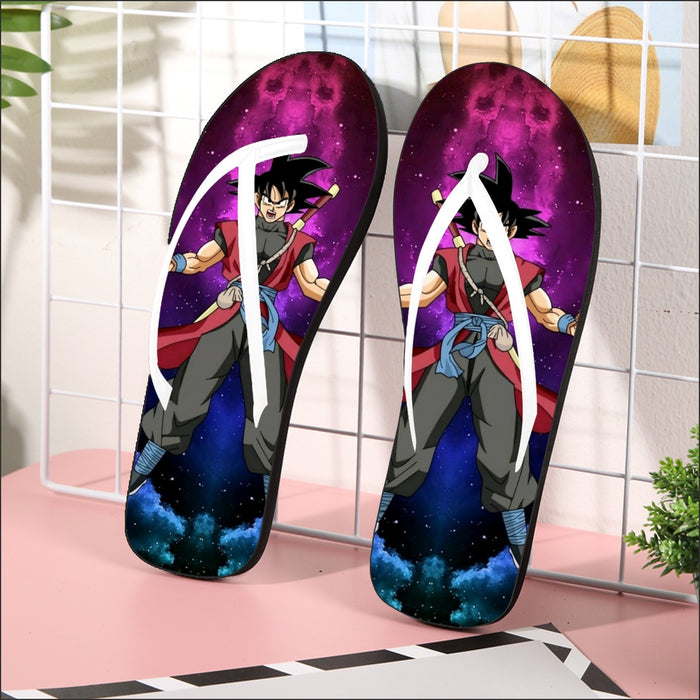 Dragon Ball Super Goku Black Future Saiyan Cool Casual Flip Flops