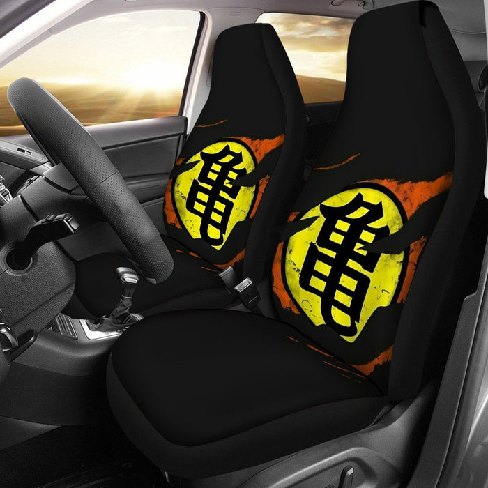 Dragon Ball Master Roshi Symbol Kanji Japanese Cool Design Car Seat Cover