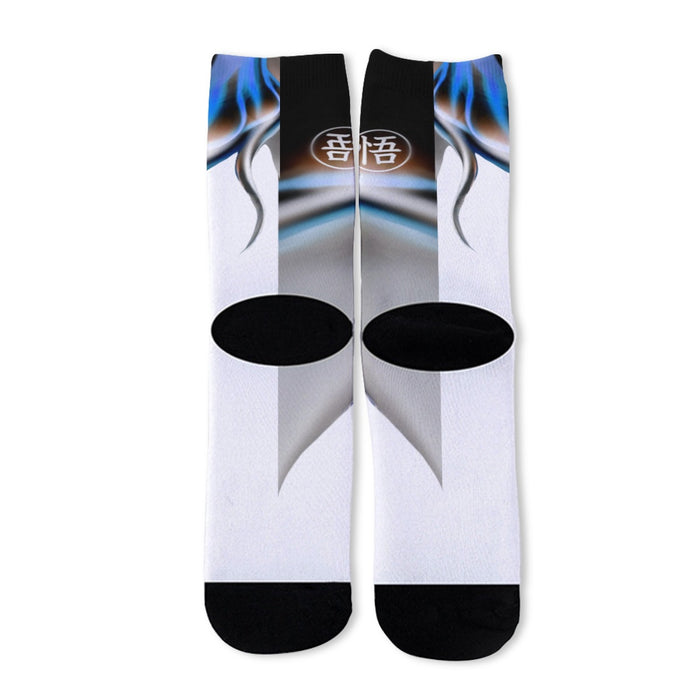 Goku Mastered Ultra Instinct Fire Socks