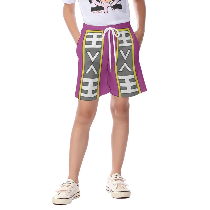 DBZ The Epic Cape Costume Of Grand Zeno Cosplay Kid's Beach Shorts