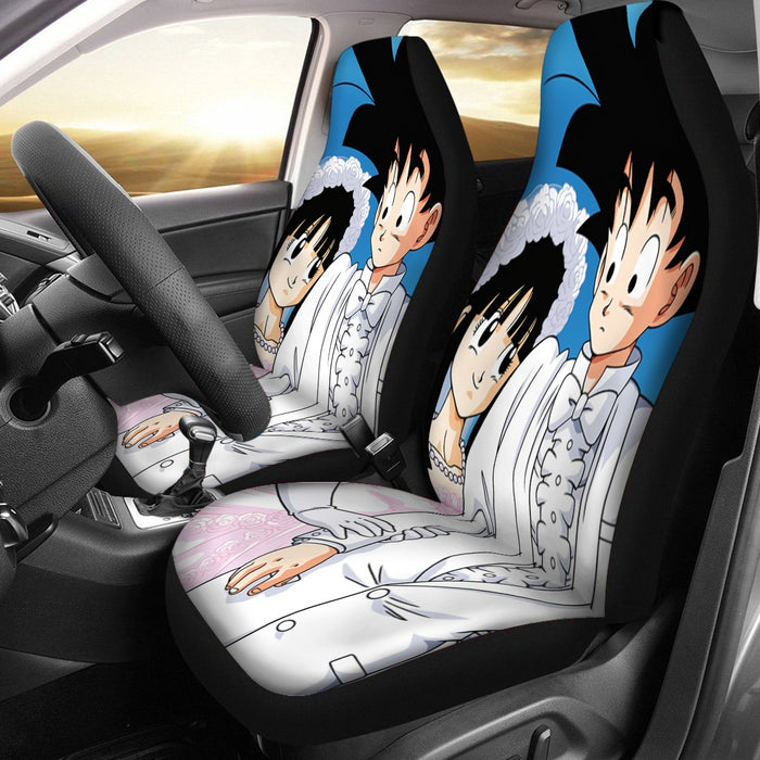 Dragon Ball Z Son Goku Newly Wed Couple Car Seat Cover