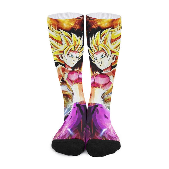 Dragon Ball Super Caulifla Super Saiyan 2 Epic Casual Socks