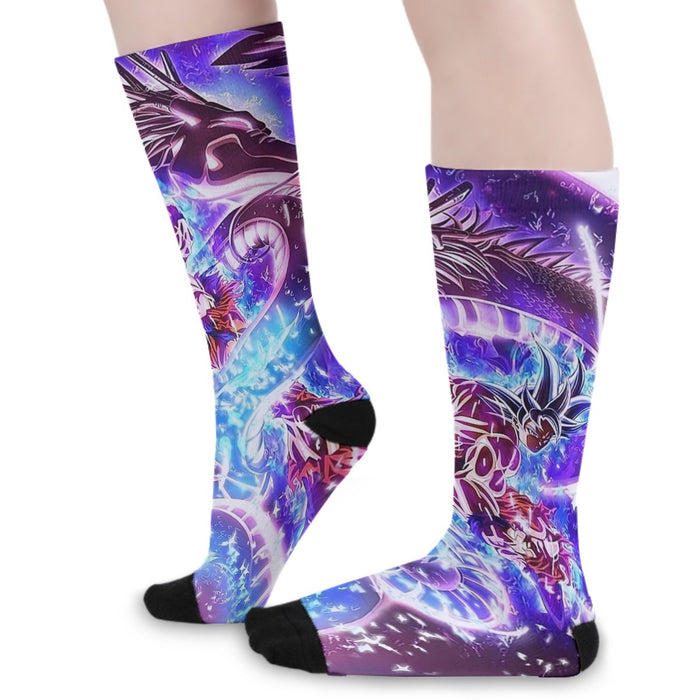 Dragon Ball Super Ultra Instinct Goku x Shenron Socks