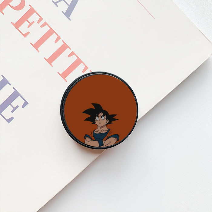 Goku Orange Minimalistic Background Airbag mobile phone holder