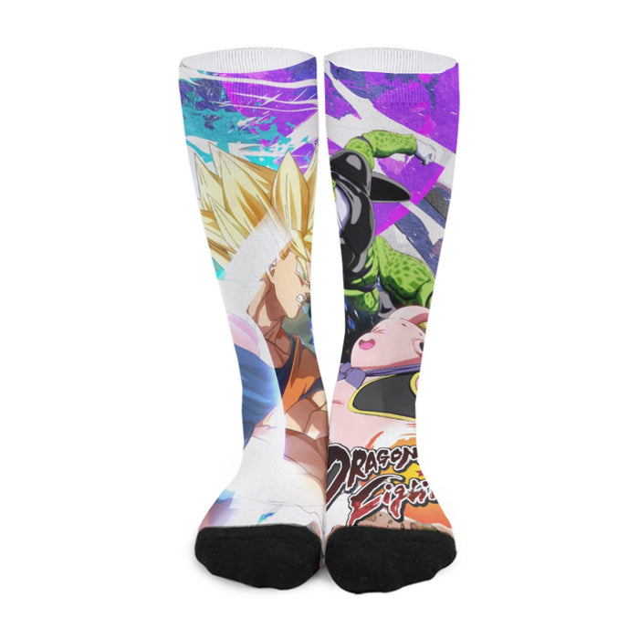 Dragon Ball Z  Goku & Vegeta Vs Frieza & Cell  Socks