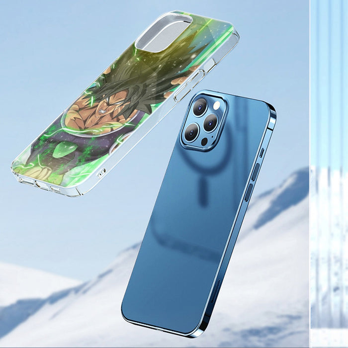 Dragon Ball Super Transforming Broly iPhone 14 Cases
