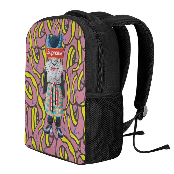 Modern Art Supreme Villain Perfect Cell Streetwear Backpack