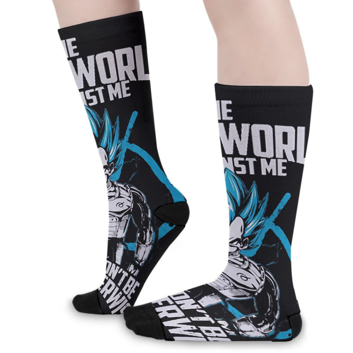 Dragon Ball Super SSGSS Vegeta Whis Symbol Socks