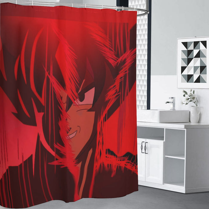Dragon Ball Son Goku Portrait Japanese Anime Full Print Shower Curtains