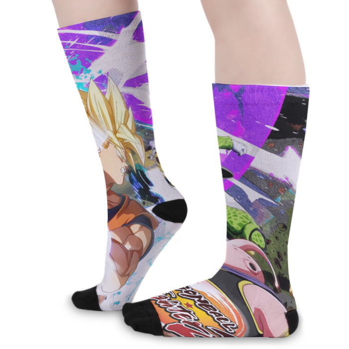 Dragon Ball Z  Goku & Vegeta Vs Frieza & Cell  Socks
