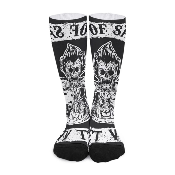 Dragon Ball Z Skeleton Vegeta Scary Super Saiyan Epic Socks