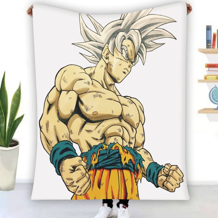 Dragon Ball Super Mastered Ultra Instinct Goku Blanket