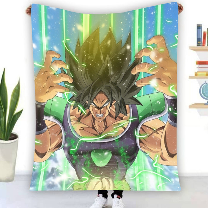 Dragon Ball Super Transforming Broly Blanket