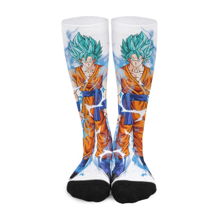 Dragon Ball Super SSGSS Goku Socks