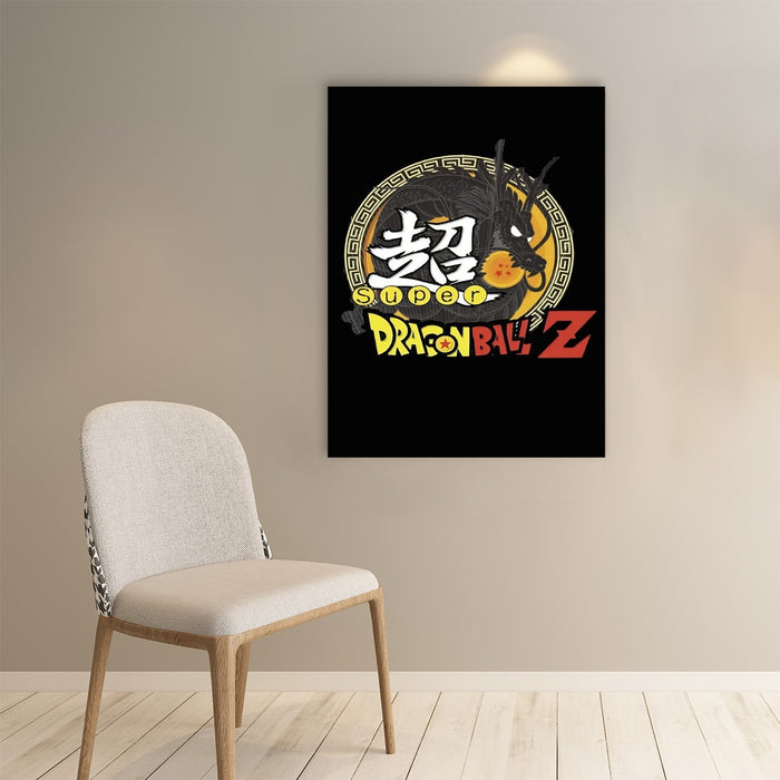 Dragon Ball Z Super Kanji Epic Dragon Spirit Shenron Paper poster