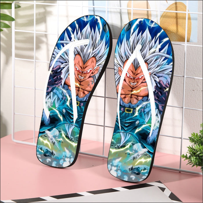 Dragon Ball Vegeta Super Saiyan 4 Ultra Instinct Epic Flip Flops