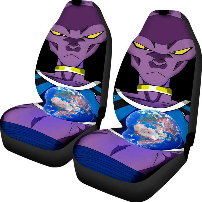 Dragon Ball Super Beerus God Destruction Earth Car Seat Cover