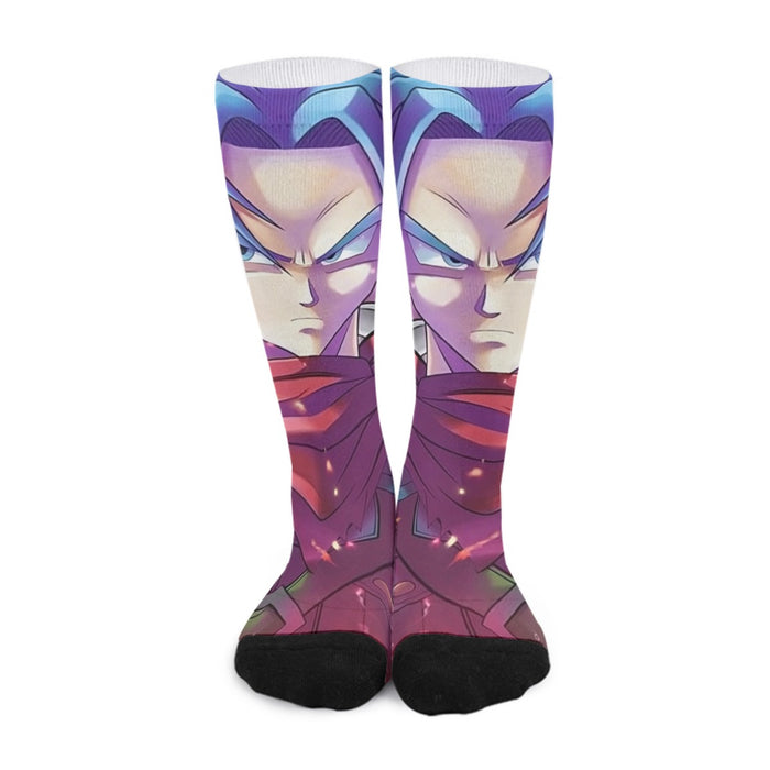 Future Trunks DBS Powerful Fighter Super Saiyan Cool Trendy Socks