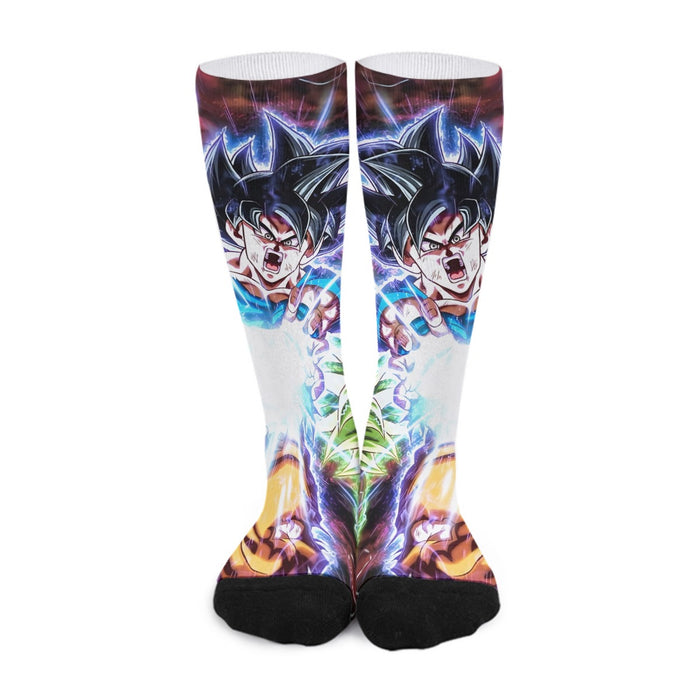 Dragon B Z Son Goku Powerful Kamehameha Released Socks