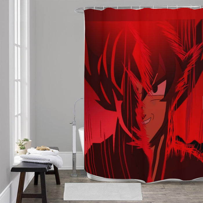 Dragon Ball Son Goku Portrait Japanese Anime Full Print Shower Curtains
