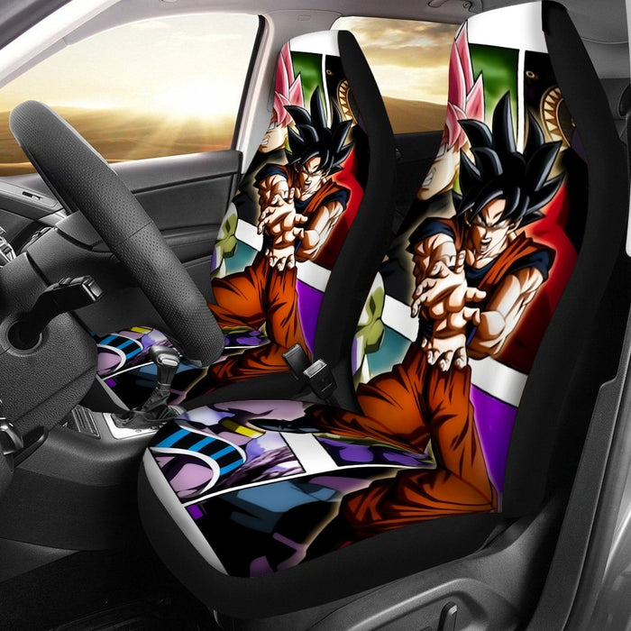 Goku Black Kamehameha Dragon Ball Z Car Seat Cover