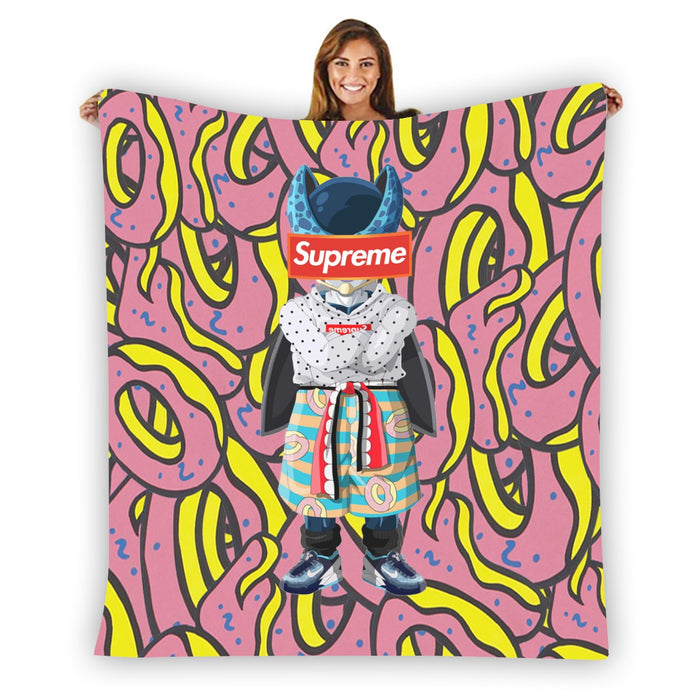 Modern Art Supreme Villain Perfect Cell Streetwear Blanket