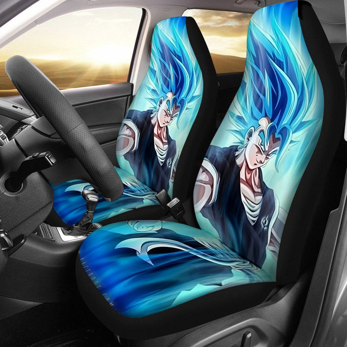 Dragon Ball Z Super Saiyan Vegito Blue Charge Aura Car Seat Cover