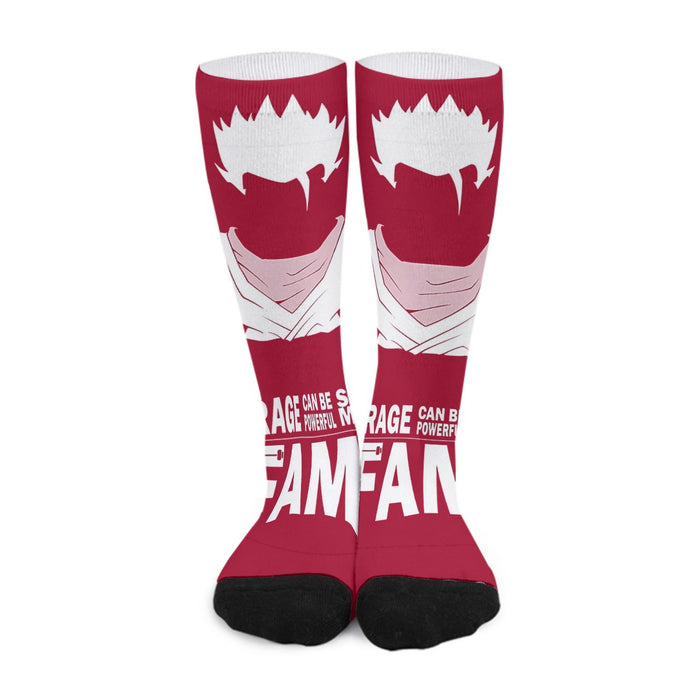 Dragon Ball Z  Gohan Family Slogan Socks