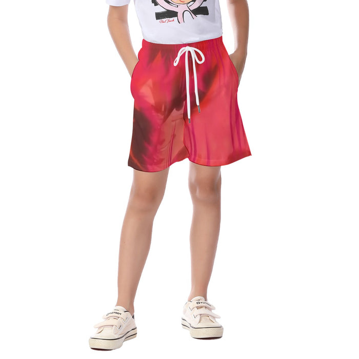 Dragon Ball Super Goku Red Kaioken Super Saiyan Epic Kid's Beach Shorts