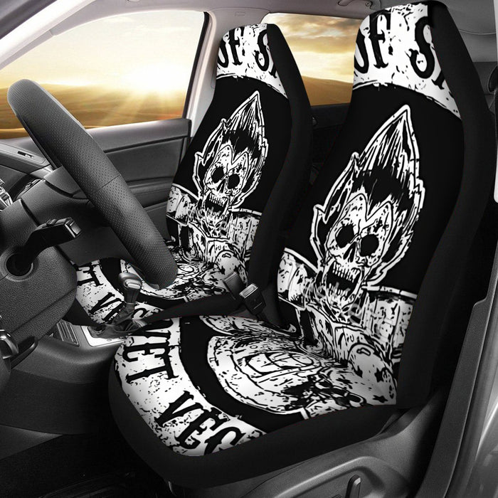 Dragon Ball Z Skeleton Vegeta Scary Super Saiyan Epic Car Seat Cover