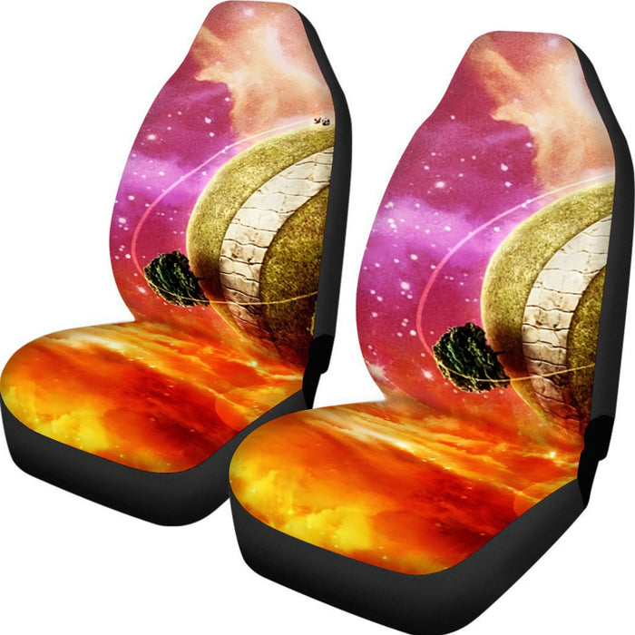 Dragon Ball Z Great King Kai Planet Cool Orange Car Seat Cover