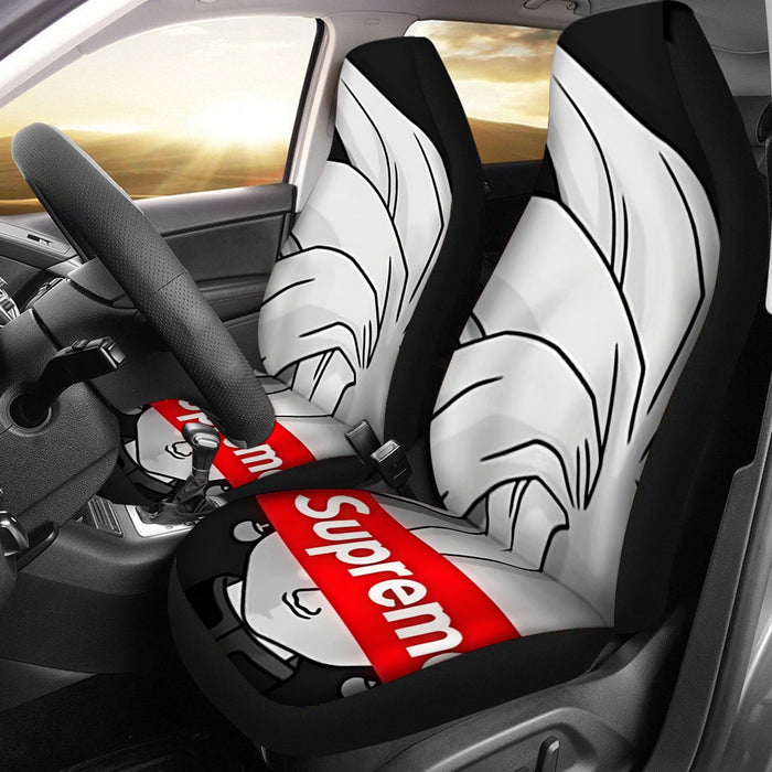 DBZ Zamasu Supreme Kai Logo Creative Black Edition Car Seat Cover