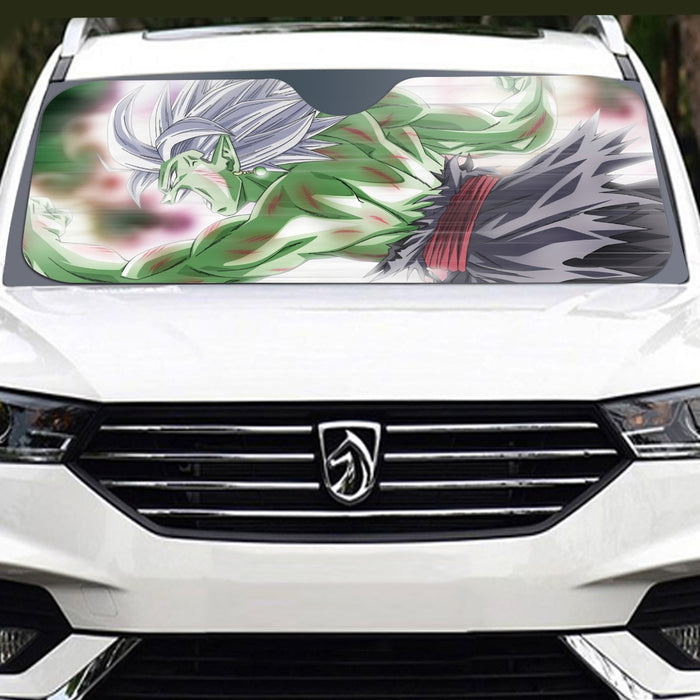 Dragon Ball Fused Zamasu Aggressive Portrait Dope Windshield Sunshade