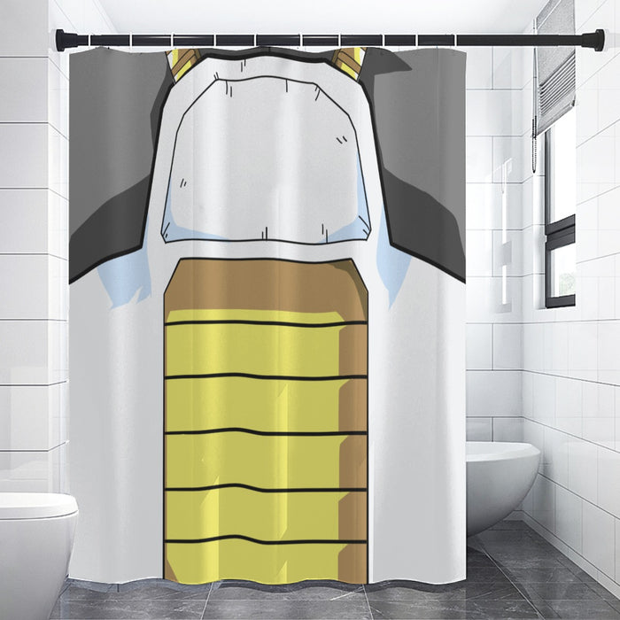 Dragon Ball Super Vegeta Cool Whis Armor Suit Cosplay Shower Curtains