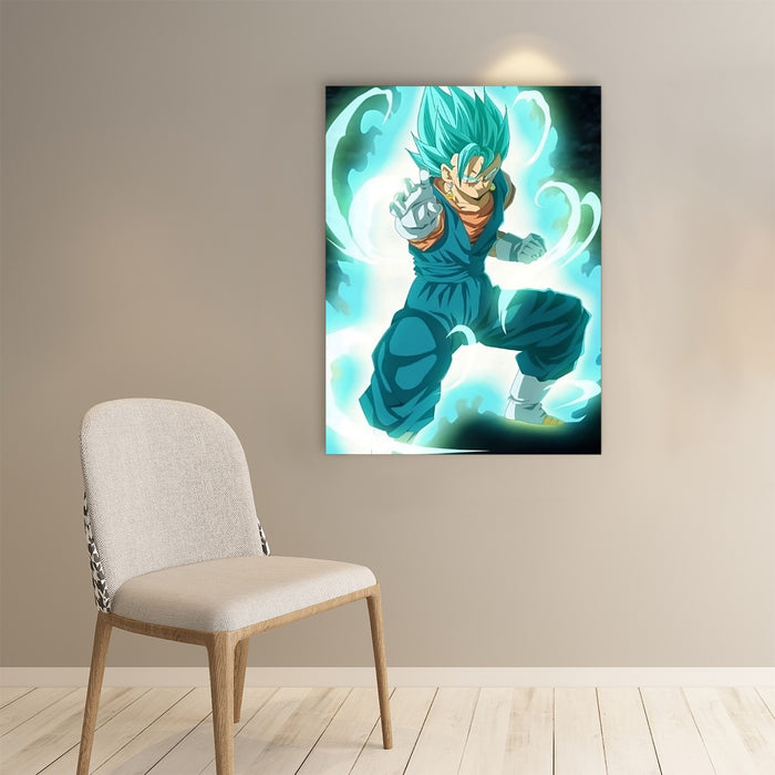 Dragon Ball Vegito Potara Fusion Dope 3D Full Print Paper poster