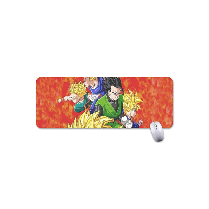 Dragon Ball Goku Super Saiyan 3 Vegeta Gohan Trending Design Mouse Pad