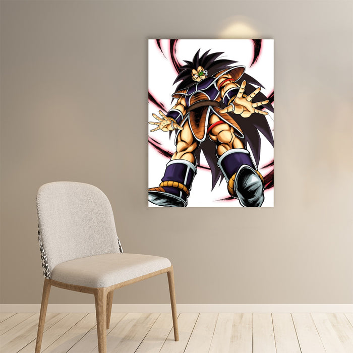 Dragon Ball Z The Well-Known Goku's Brother Raditz Paper poster