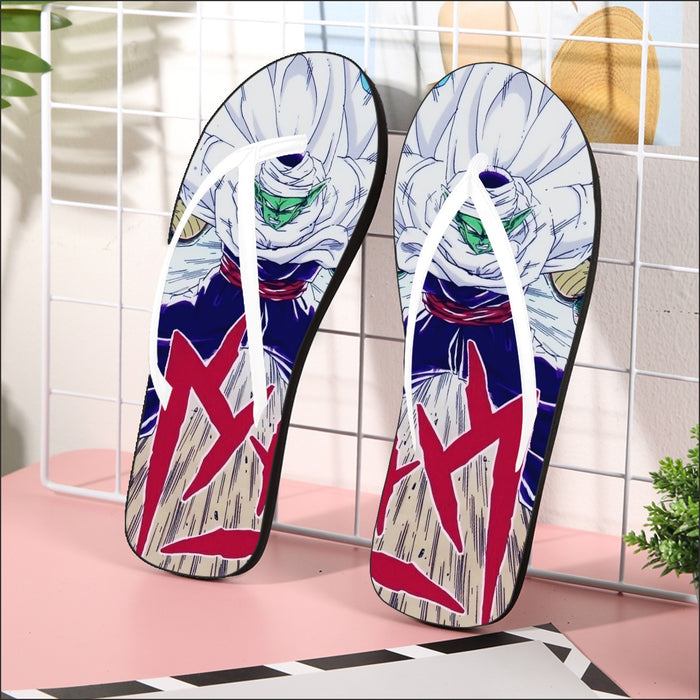 DBZ Evil King Piccolo Release Power Final Battle Fashion  Flip Flops