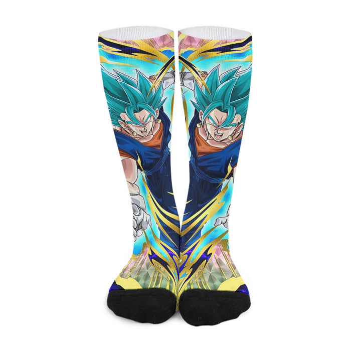 Dragon Ball Super Vegito Ultra Instinct Cool Colorful Socks