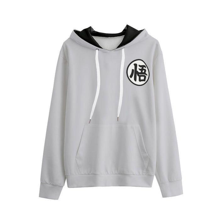 Dragon Ball Kame House Kanji Hoodie Grey