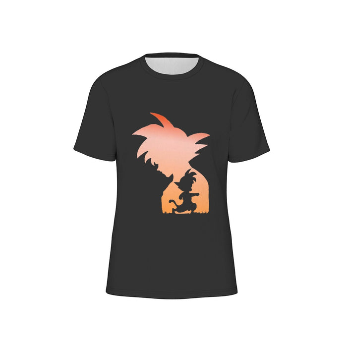Kid Goku Training Shirt Cool Black T-shirt