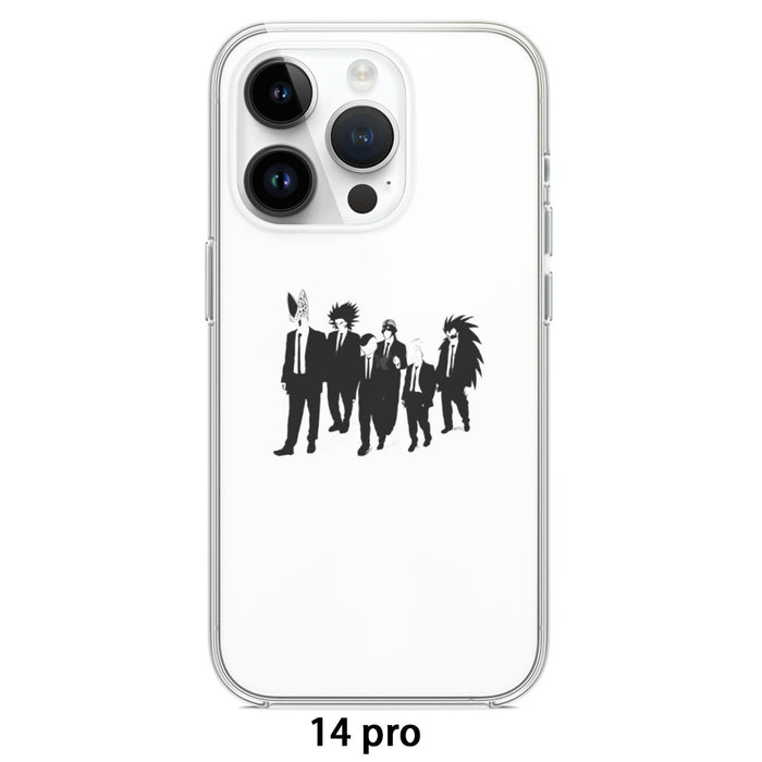 Dragon Ball Characters With Reservoir Dogs Movie Pose Iphone 14 Case