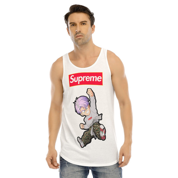 Supreme Kid Trunks Jumping Red Trendy Fashion Tank Top