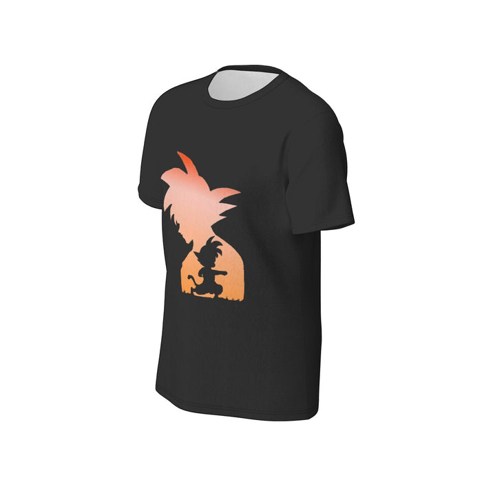 Kid Goku Training Shirt Cool Black T-shirt