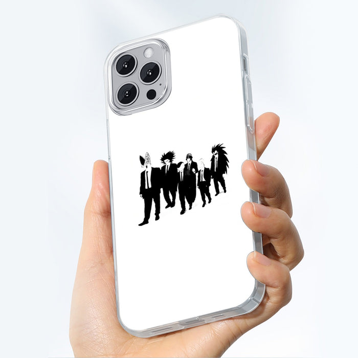 Dragon Ball Characters With Reservoir Dogs Movie Pose Iphone 14 Case