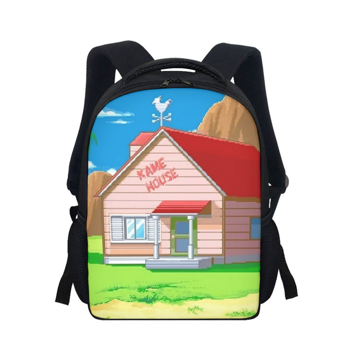 Dragon Ball Master Roshi's Kame House Cartoon Style Backpack