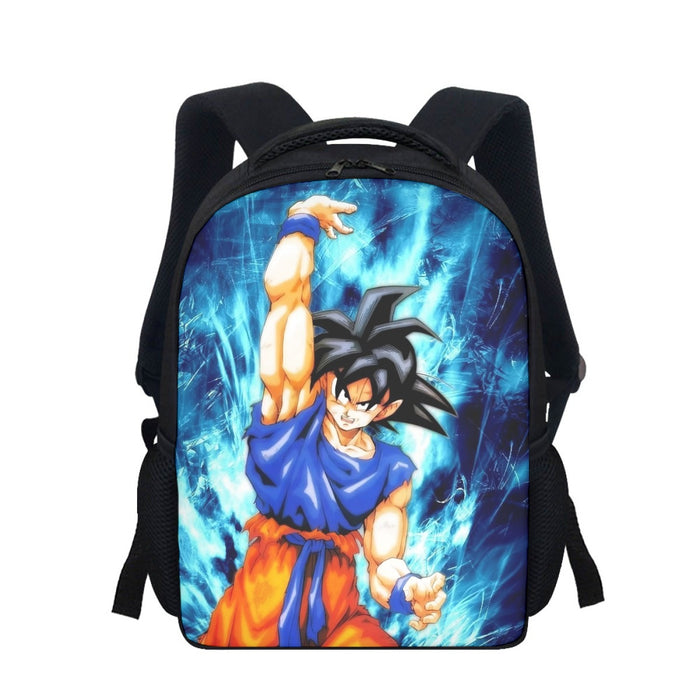 Dragon Ball Z Son Goku Cool Blue Aura Energy Ball Backpack