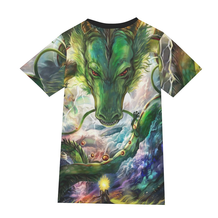 Shenron DBZ The Powerful Eternal Dragon Super Saiyan Battle T-Shirt