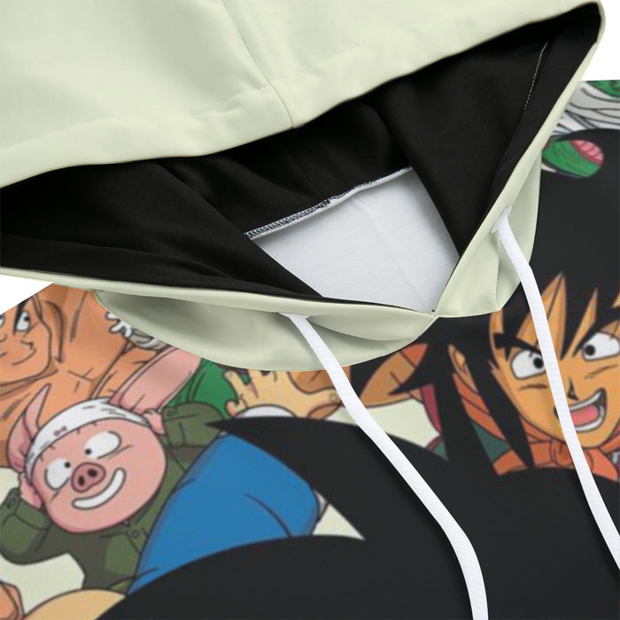 Kid Goku Catching Dragon Ball  Dragon Ball Hoodie